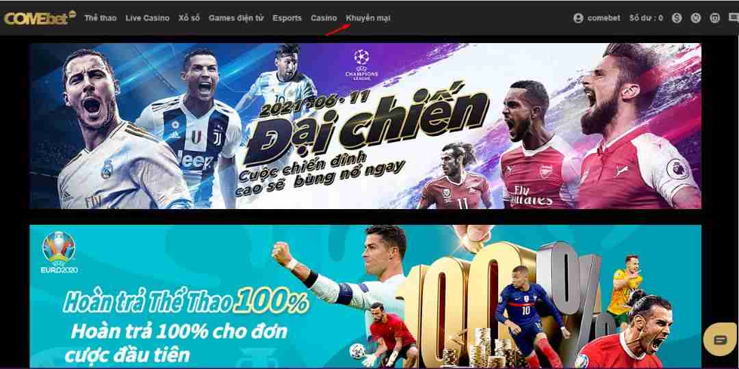 Lựa chọn phương pháp đặt cược phù hợp nhất tại Comebet